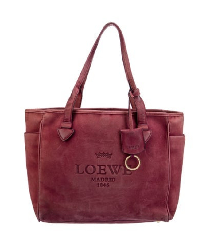 Loewe Suede Tote