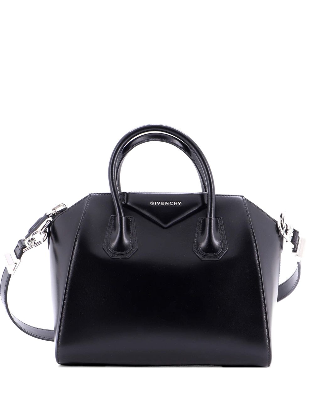 Antigona Bag Glazed Leather Small satchel