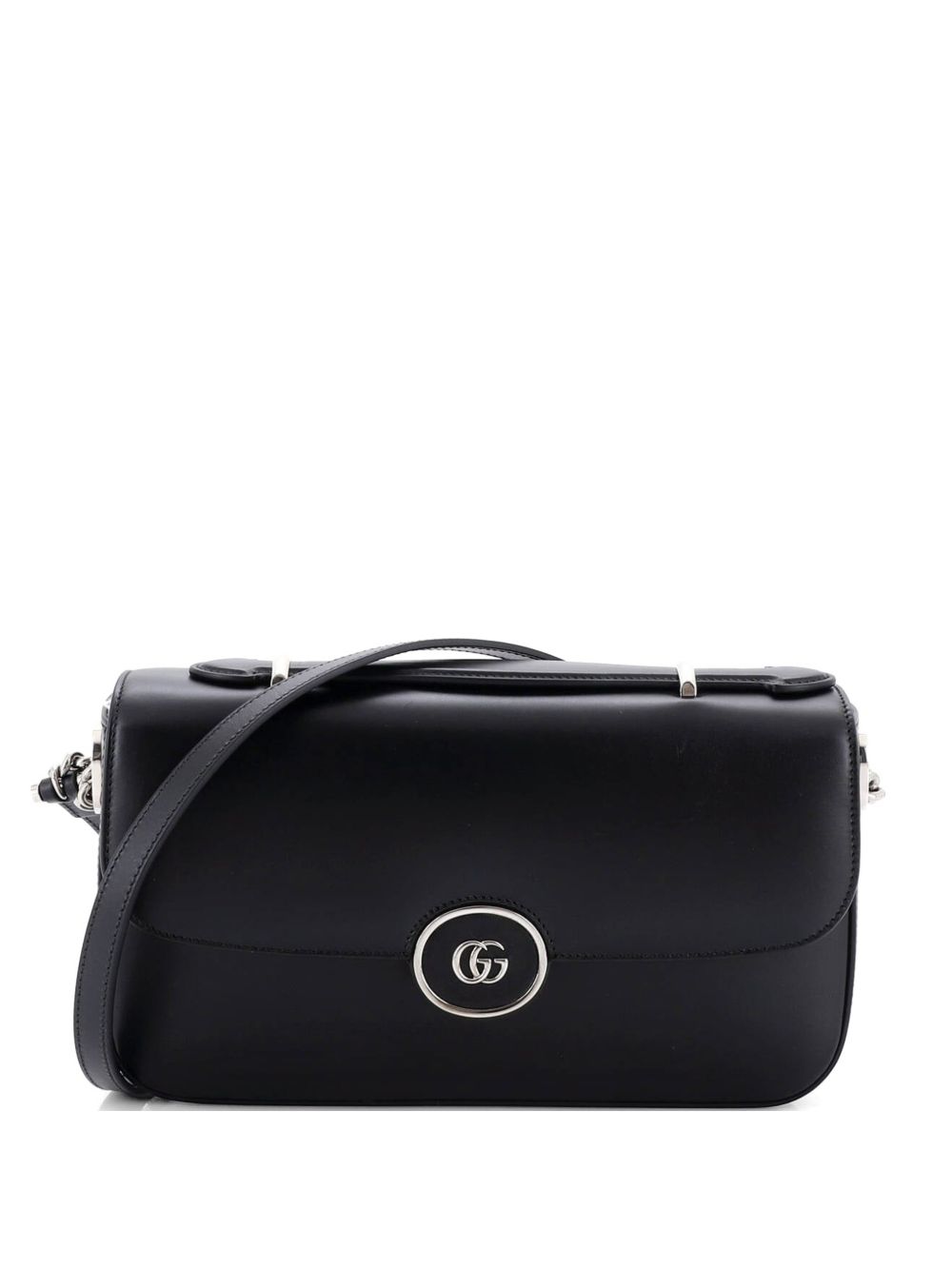 Petite GG Flap Shoulder Bag Leather Small crossbody bag