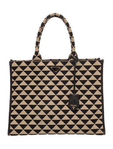 Enameled Metal Triangle Enameled Metal Triangle Tote