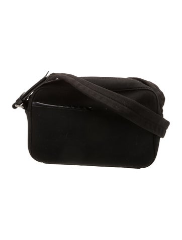 Prada Canvas Shoulder Bag
