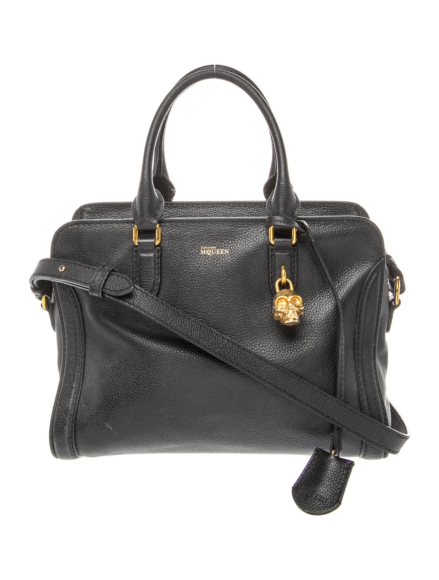 Skull Top Handle Bag