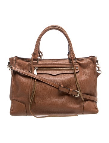 Leather Top Handle Bag
