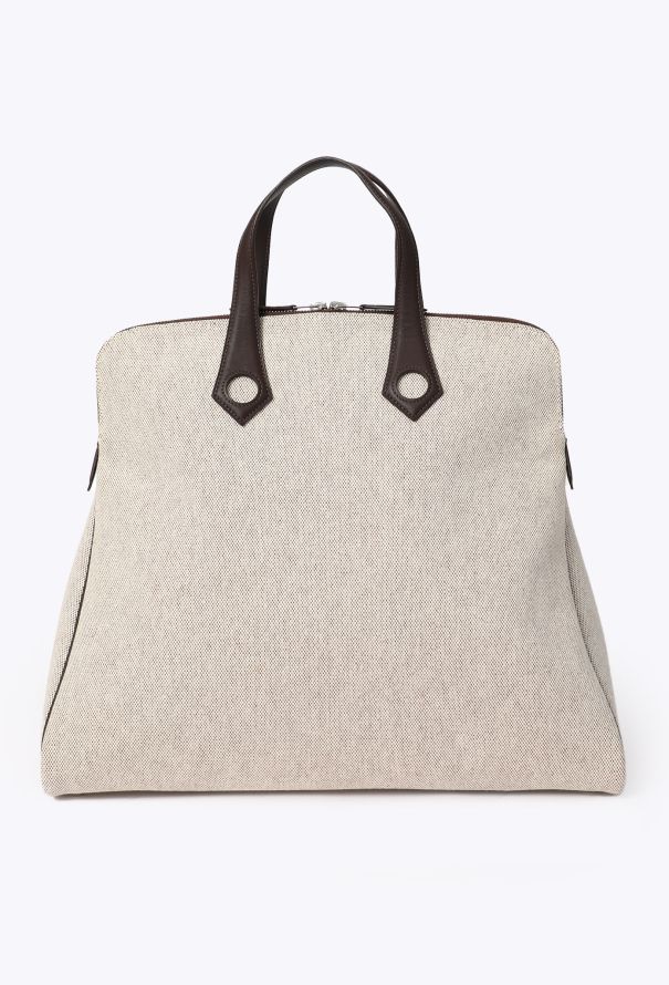 Hermes 2006 Toile H & Ébène Swift Heeboo Bag