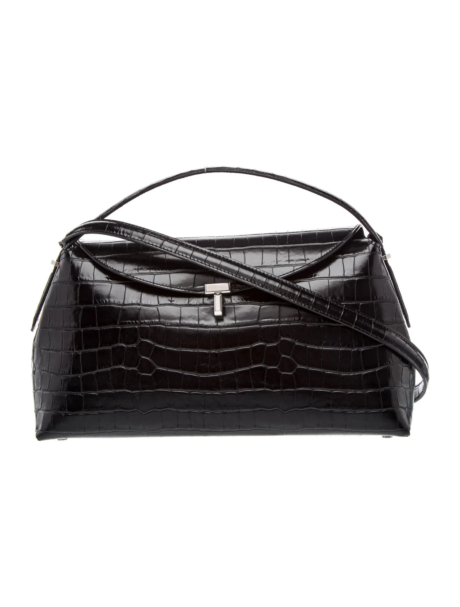 TOTEME Embossed Leather T-Lock