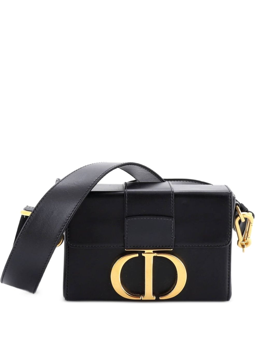 30 Montaigne Box Bag Leather crossbody bag