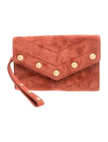 Paris-Hamburg CC Button Flap Clutch