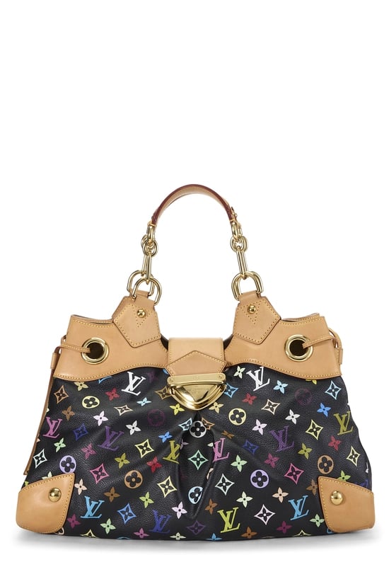 Takashi Murakami x Louis Vuitton Black Monogram Multicolore Ursula