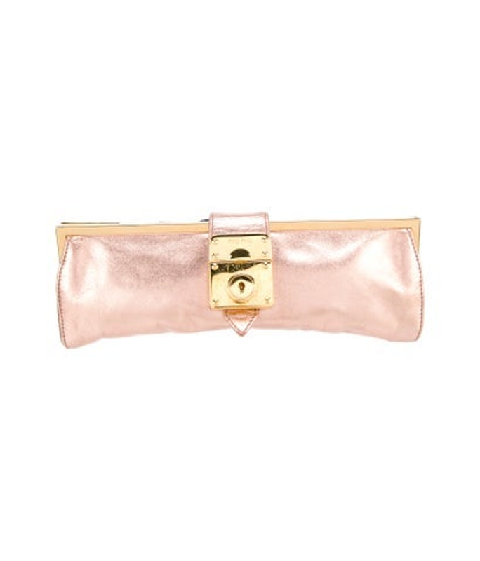 Miu Miu Miu Leather Clutch
