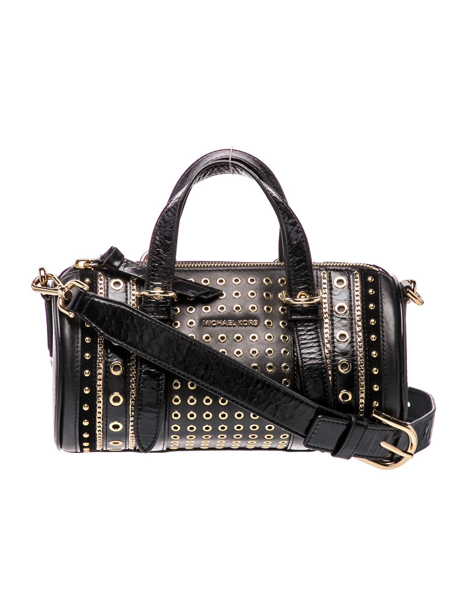 Leather Top Handle Bag