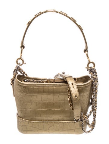 Embossed Small Gabrielle Hobo