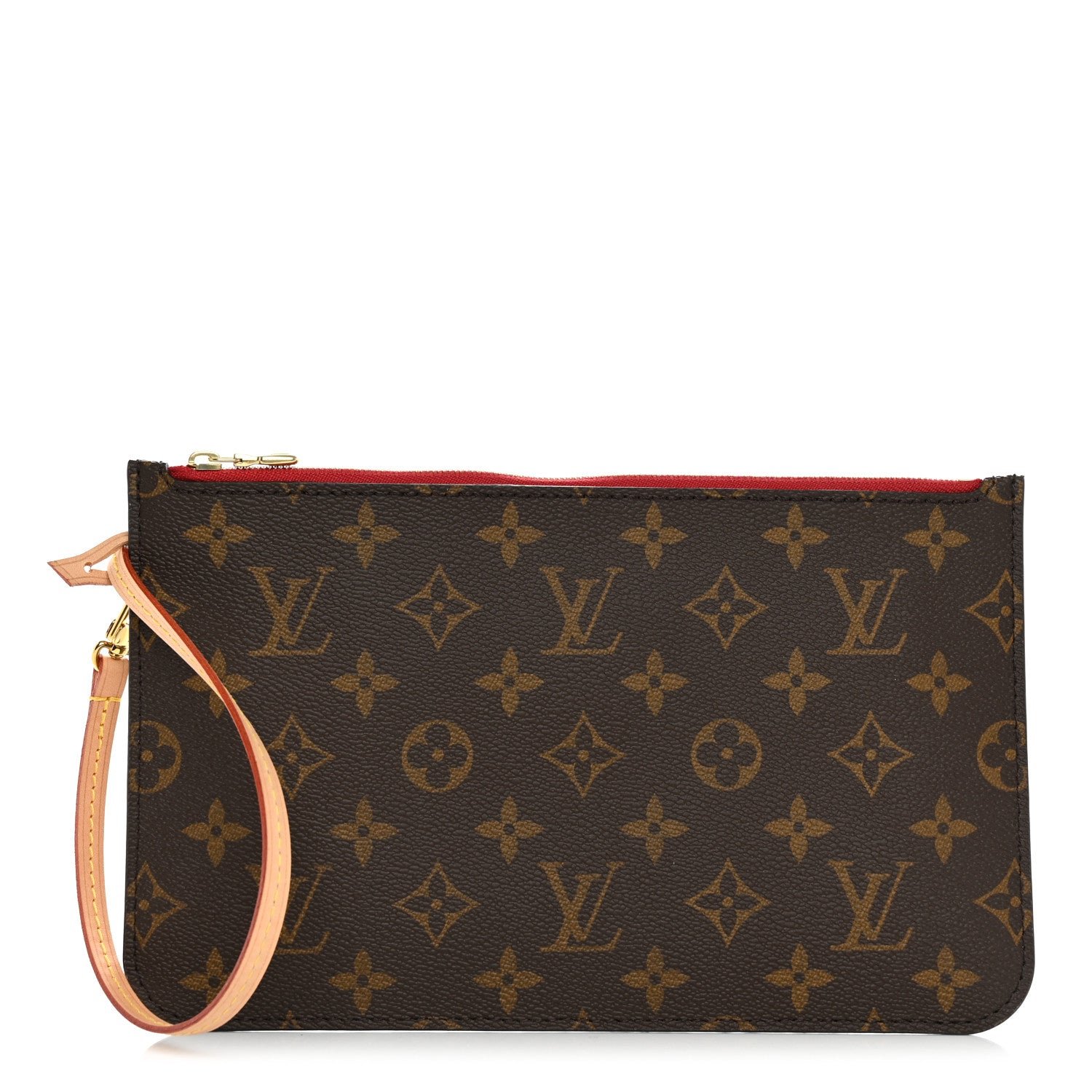 Louis Vuitton Monogram Neverfull MM GM Pochette Pivoine