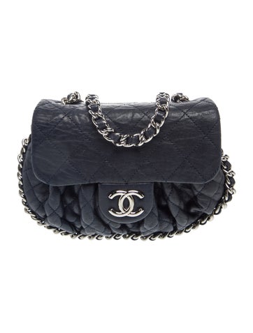 Chain Around Flap Bag