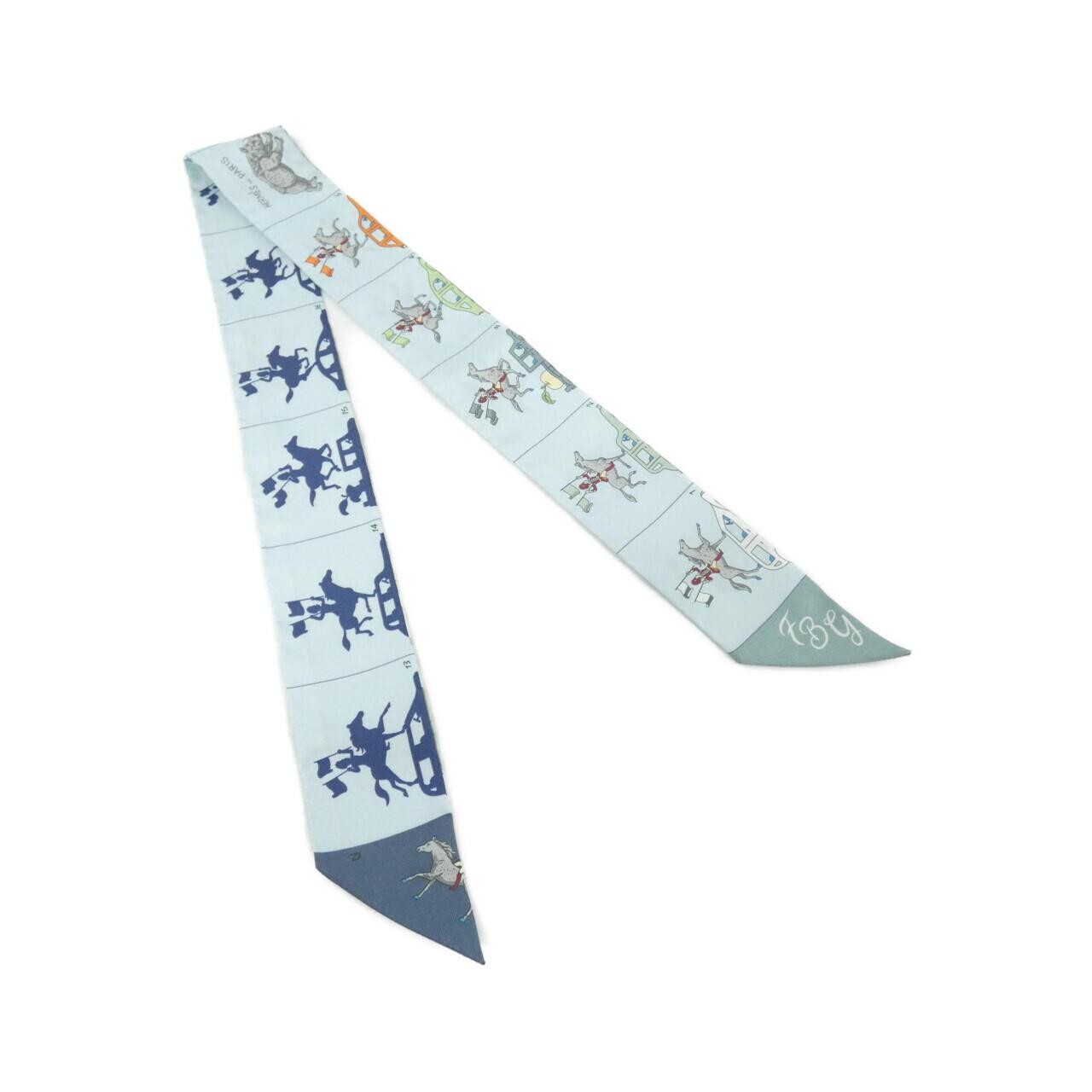 Hermes HERMES PARADE Twilly 064150S Scarf