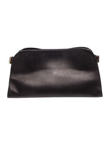Leather Margaux EW Clutch
