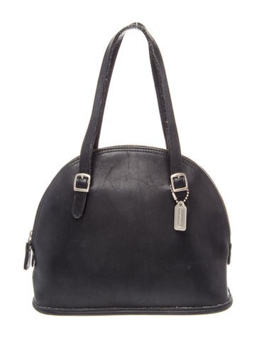 Leather Top Handle Bag