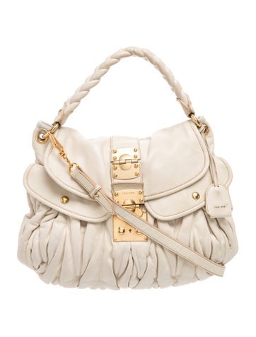 Leather Top Handle Bag