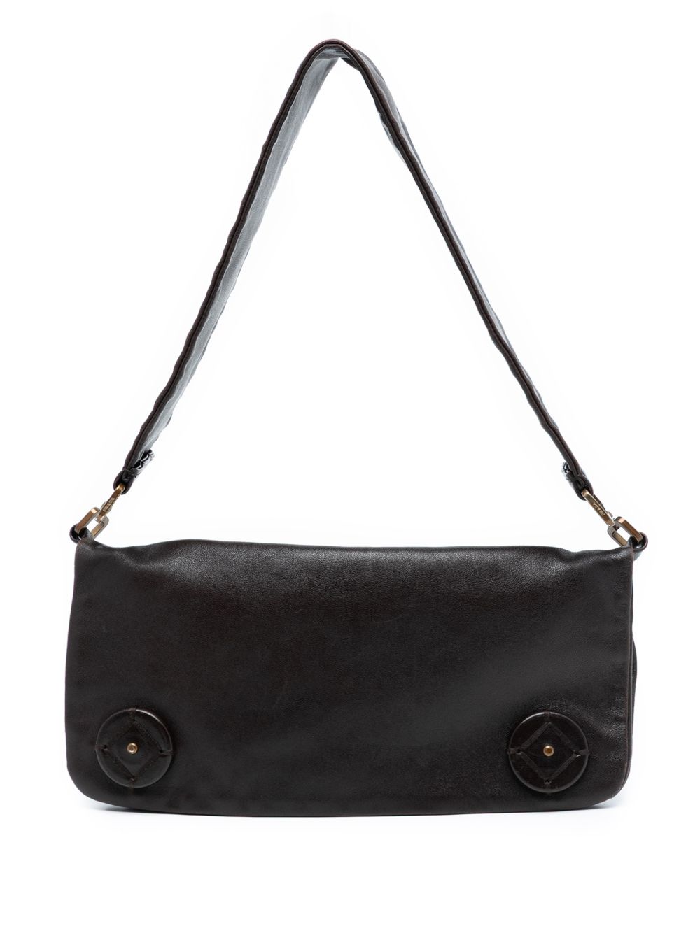 2000-2012 Leather Fold Over shoulder bag