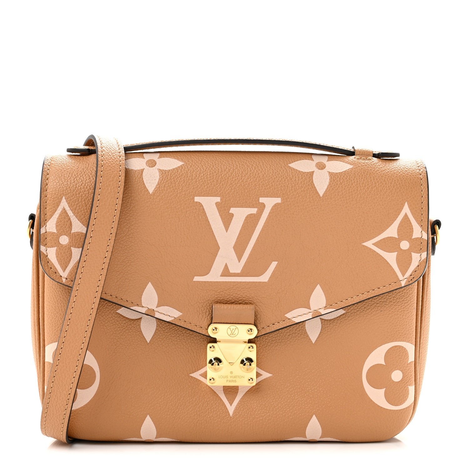 Louis Vuitton Empreinte Monogram Giant Pochette Metis Arizona Beige