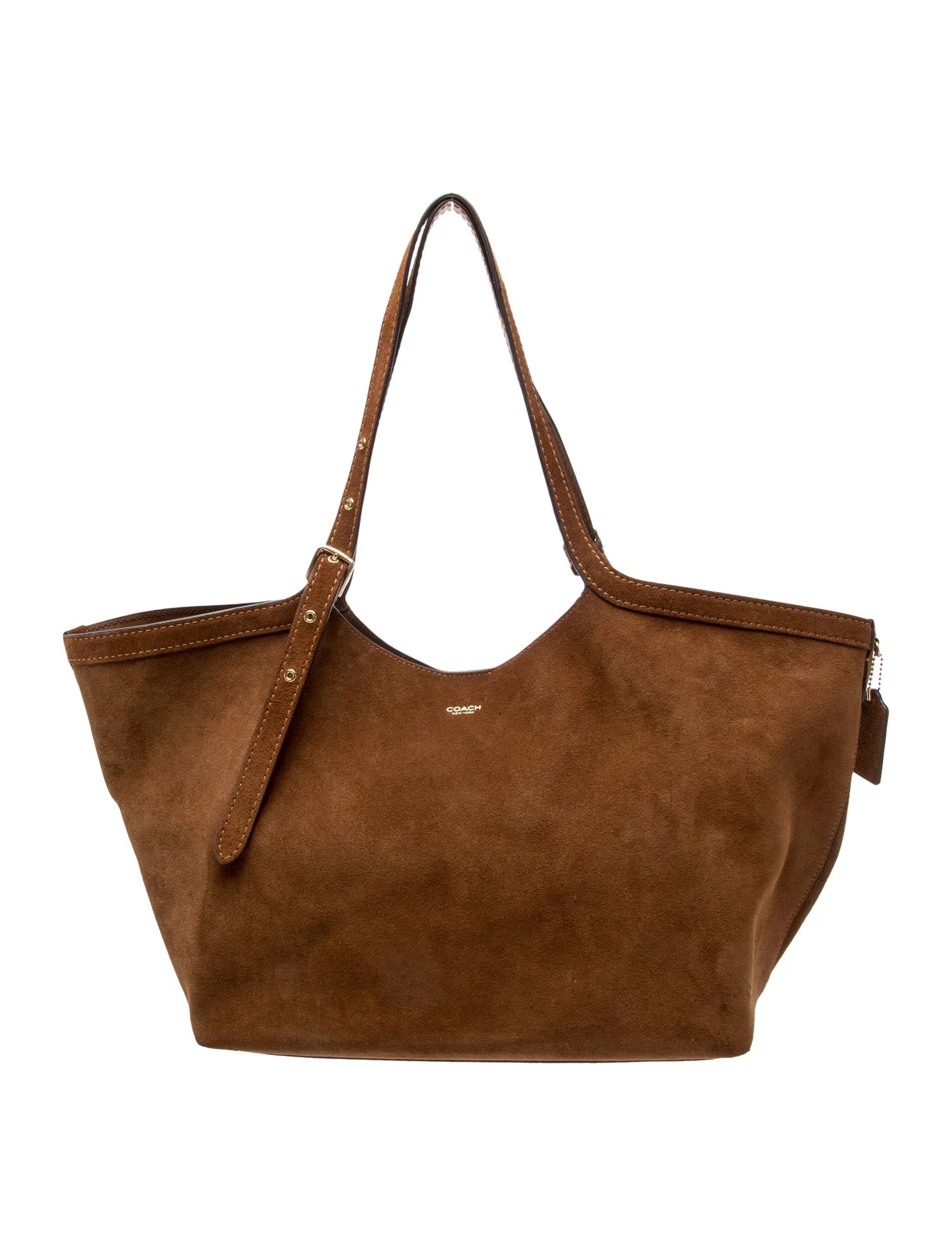 Suede Gramercy Suede Tote Bag Large