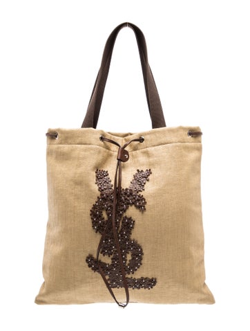 Saint Laurent Canvas Tote