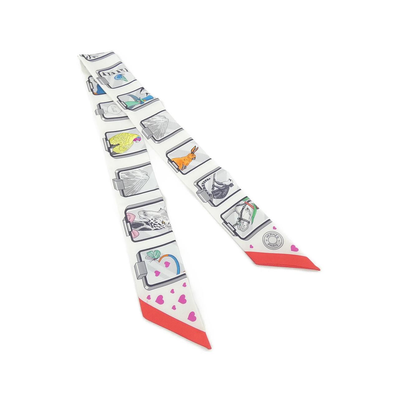Hermes HERMES STORY Twilly 063875S Scarf