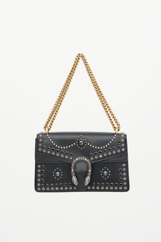 Leather Studded Dionysus Bag