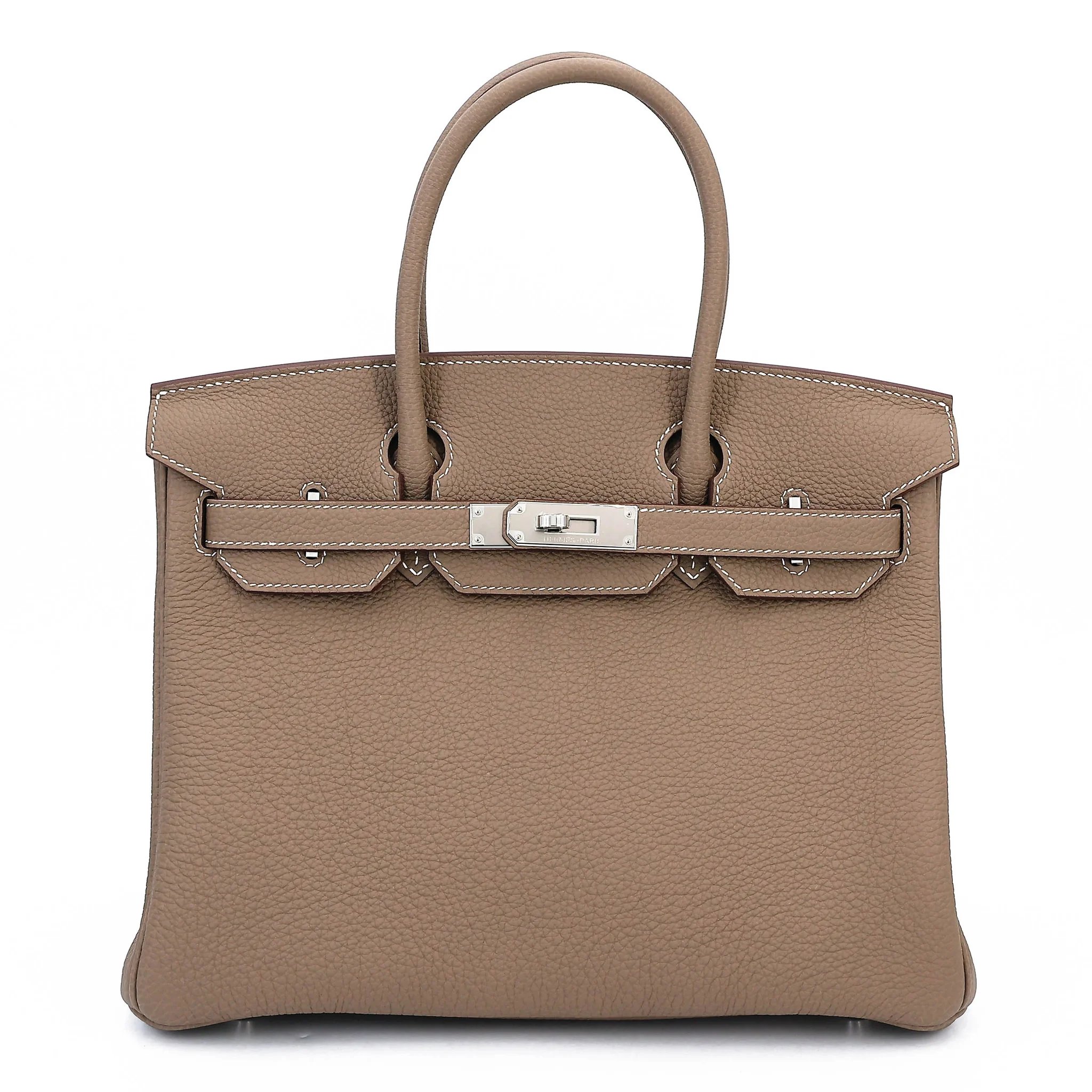 Brand New ( Rank N ) HERMÈS Birkin 30 Etoupe (18) Togo Palladium hardware G (2026)