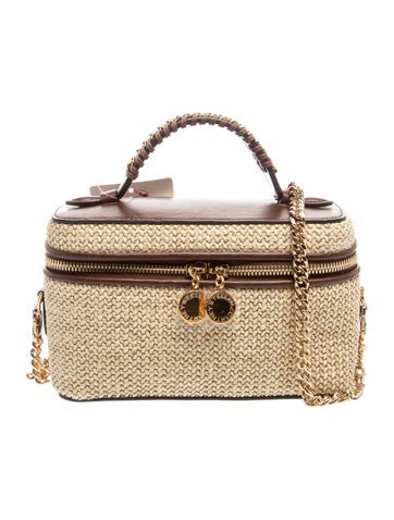 Straw Top Handle Bag w/ Tags