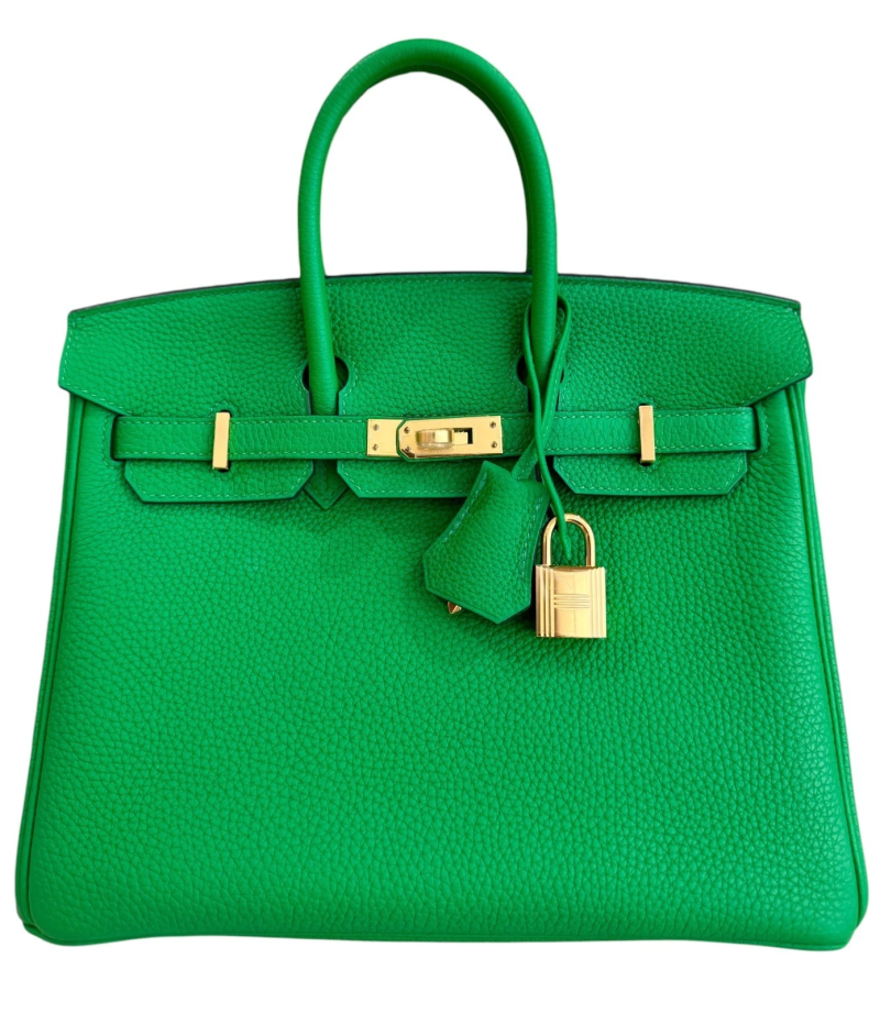 Hermes Bambou Togo Birkin 25 Gold Hardware, 2020