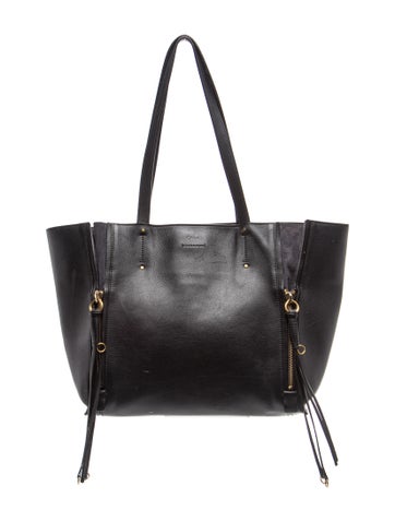 Leather Milo Tote Medium