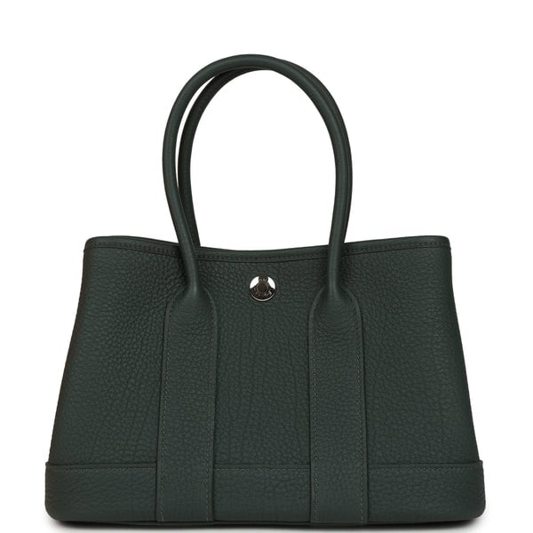 Hermes Hermes Garden Party Neo 23 Vert Mangrove Negonda Palladium Hardware
