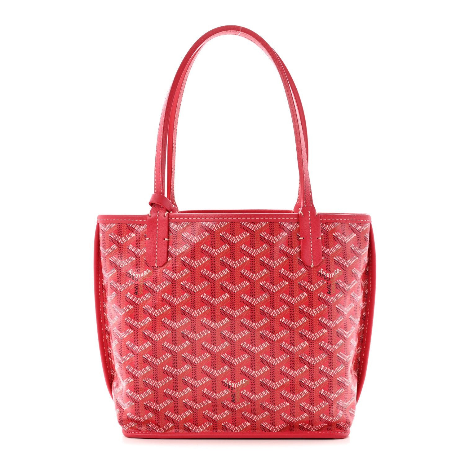 Goyard Goyardine Le Jardin Reversible Mini Anjou Fuchsia