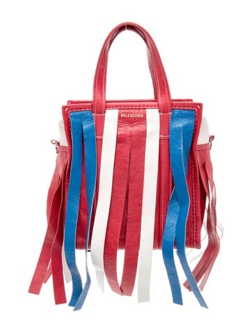 Leather Fringe XXS Bazar Shopper Tote
