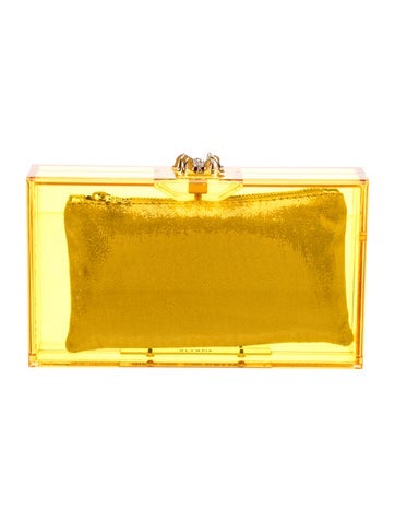 Charlotte Olympia Acrylic Clutch