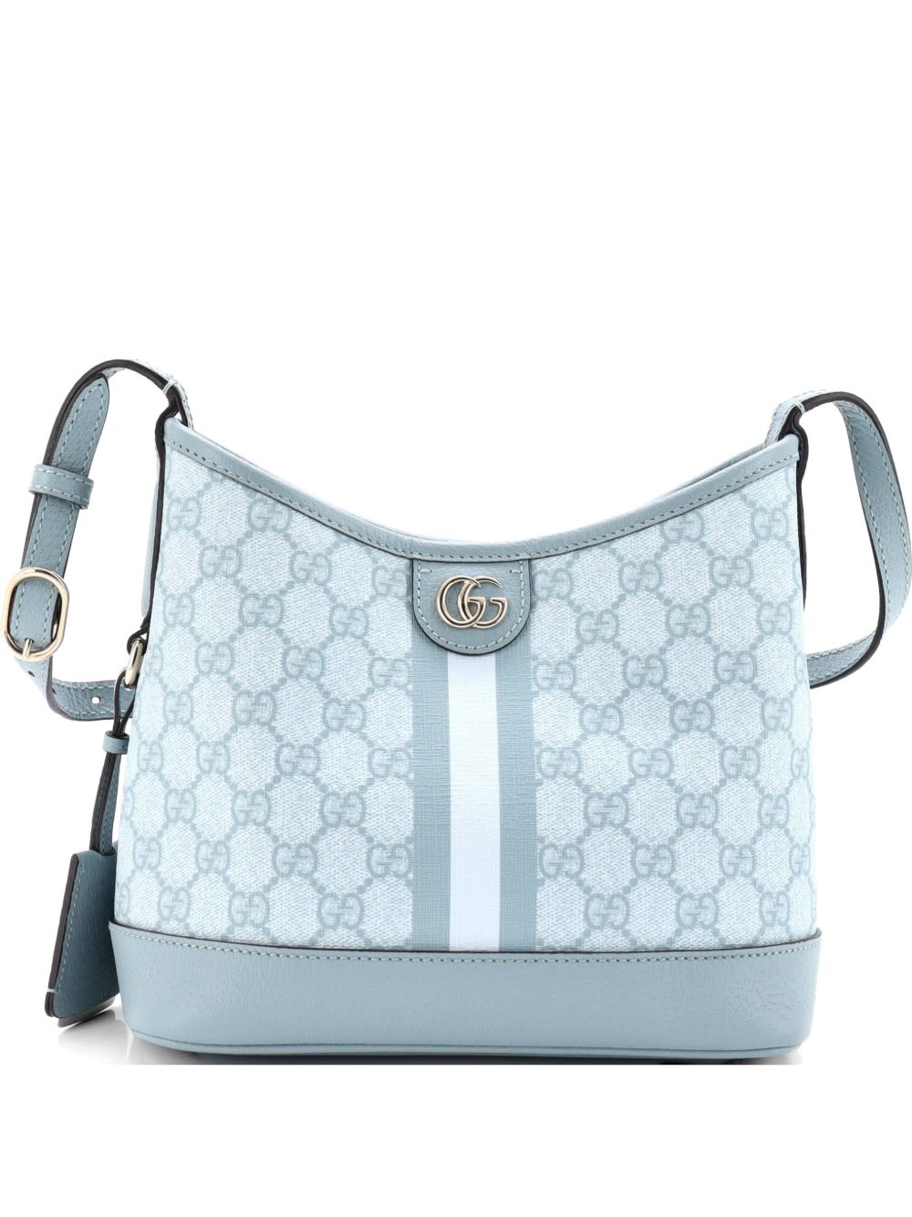 Ophidia Open Bucket Bag GG Coated Canvas with Leather Small shoulder bag