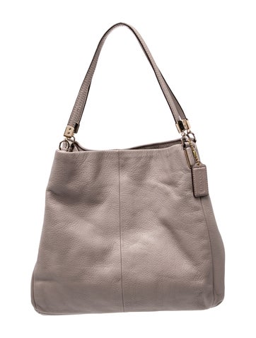 Coach Leather Top Handle Bag