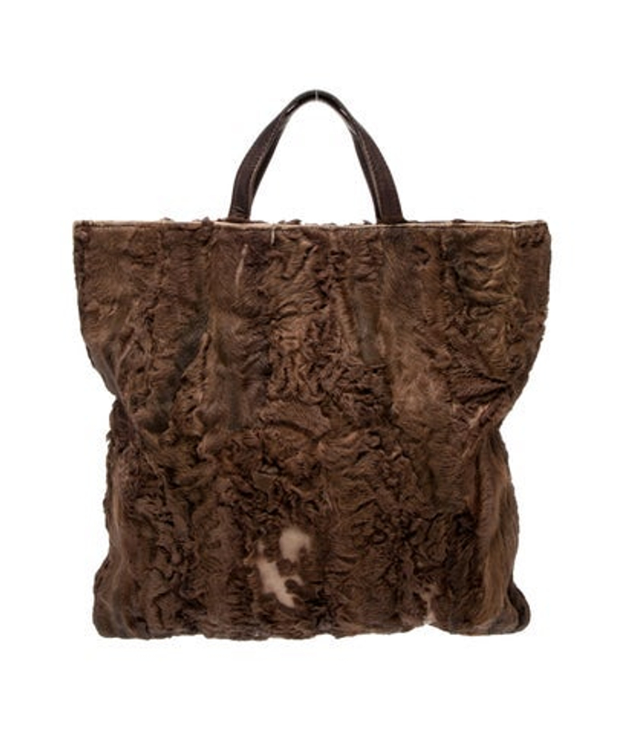 Loewe Fur Backpack Vintage