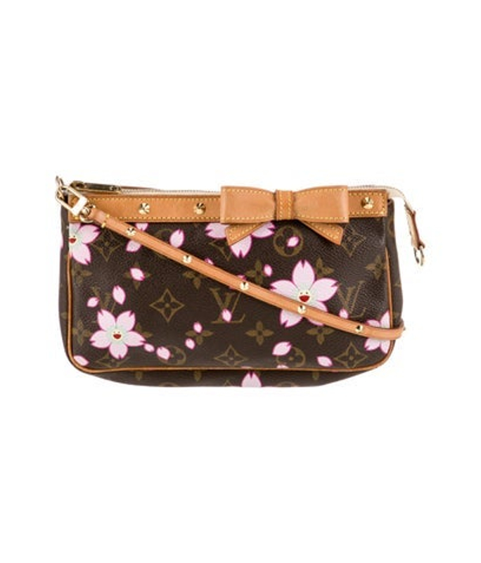 Louis Vuitton Vuitton Monogram Cherry Blossom Pochette Accessoires Vintage