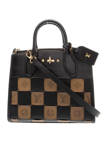 LV Monogram Tressage City Steamer PM
