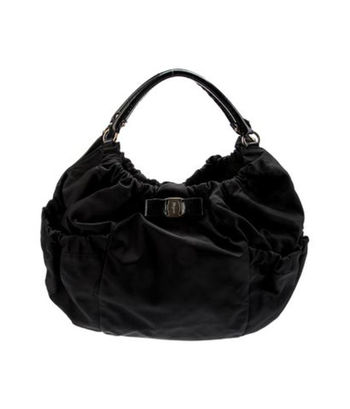 Salvatore Ferragamo Ferragamo Nylon Hobo