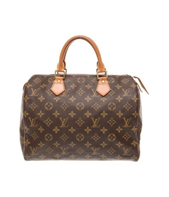 Louis Vuitton Vuitton Lv Monogram Speedy 30
