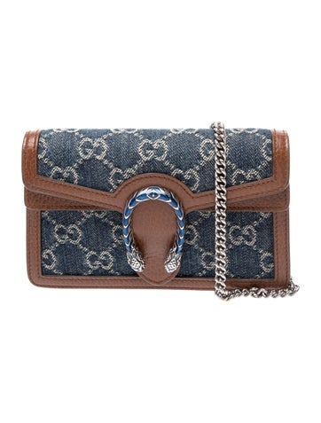 GG Denim Dionysus Super Mini