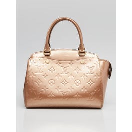 Louis Vuitton Louis Vuitton Mordore Monogram Vernis Brea PM NM Bag