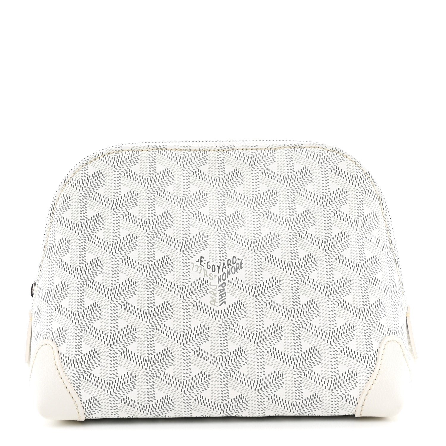 Goyard Goyard Goyardine Vendome Toiletry Pouch White