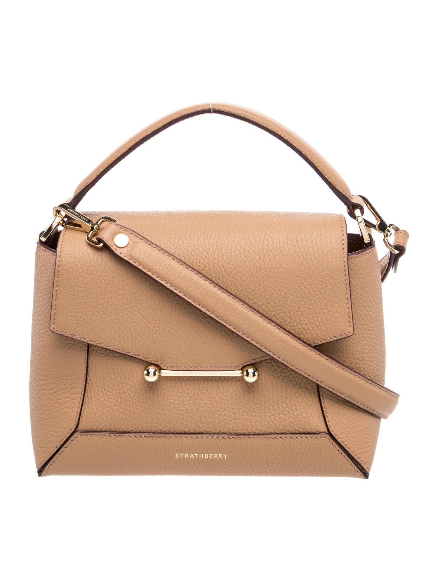 Leather Top Handle Bag
