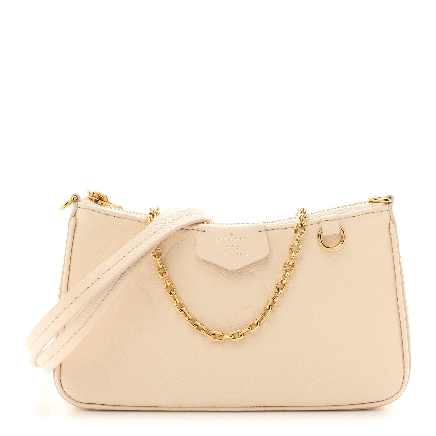 Louis Vuitton Empreinte Easy Pouch On Strap Cream