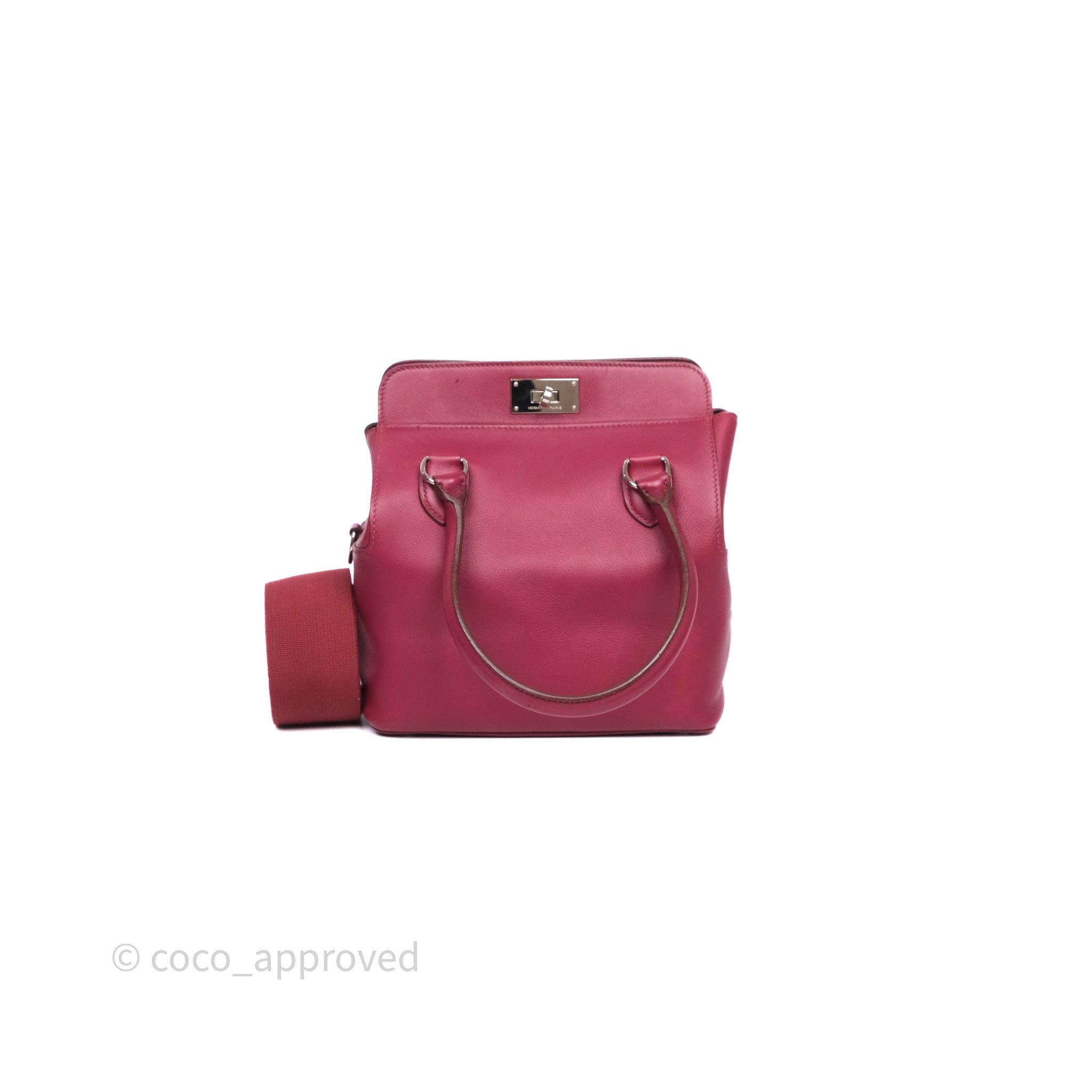 Hermès ToolBox 20 Rubis B5 Swift Palladium Hardware