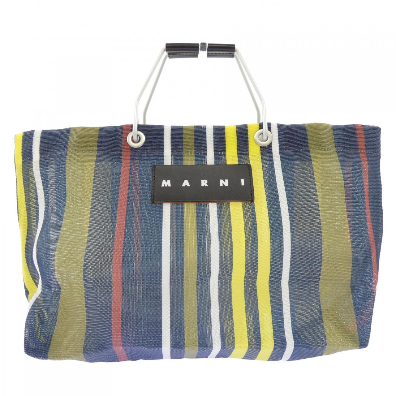 Marni Marni Market Stripe Mini Bag SHMH0012A0