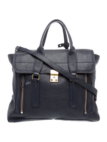 Leather Top Handle Bag
